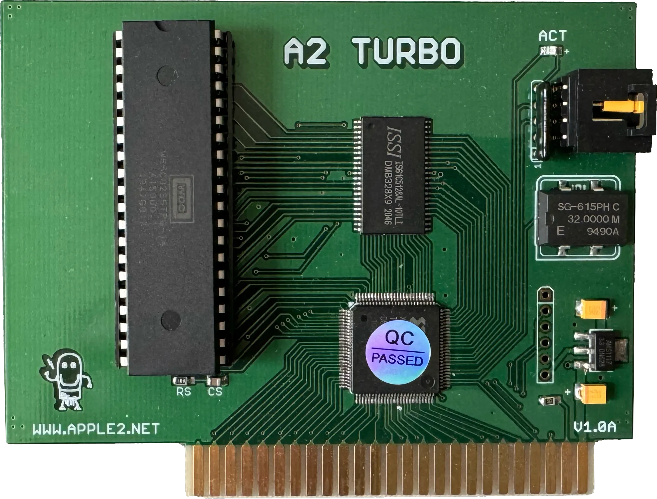A2 Turbo V1.0A Beschleunigerkarte von Ian Kim / Apple2.net
