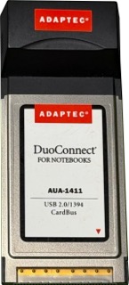Adaptec DuoConnect AUA-1411 – Oberseite