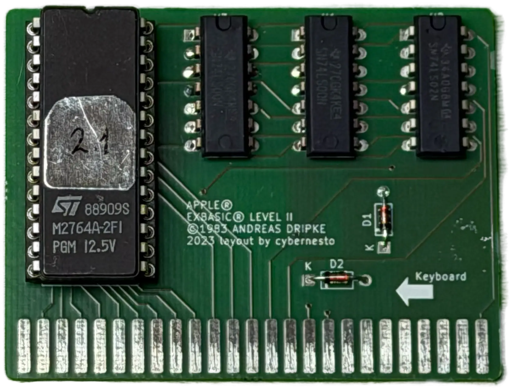 Apple EXBASIC Level II Nachbau von Cybernesto