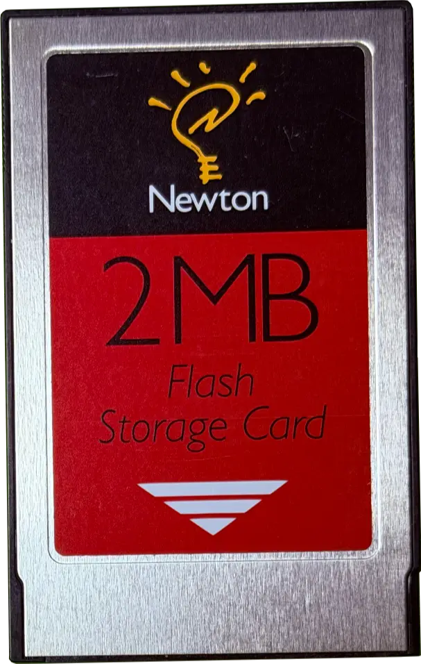 Apple Newton 2MB Flash Storage Card – Vorderseite