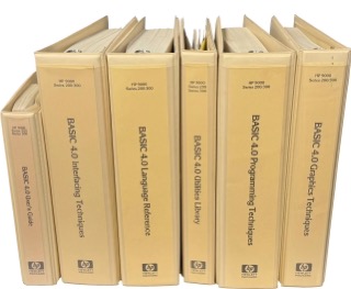 HP 9000 Series 200/300 BASIC 4.0 Handbuchsatz