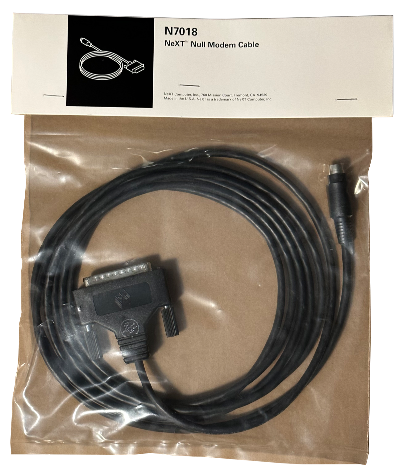 Kabel in Verpackung