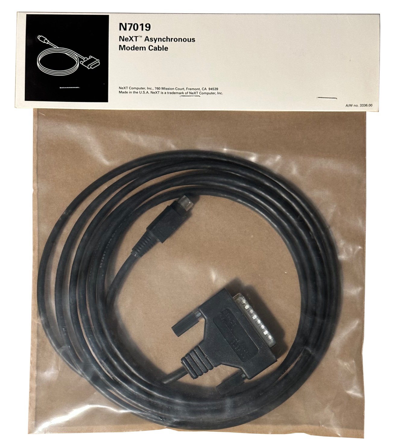 Kabel in Verpackung