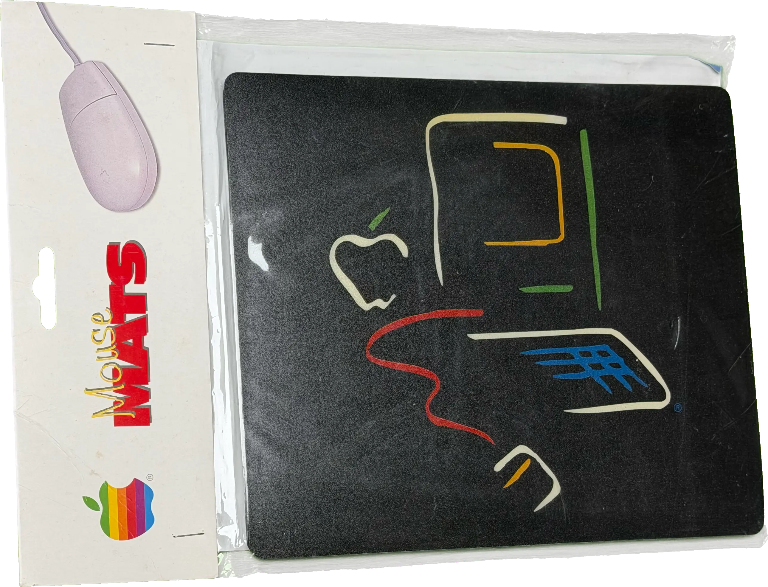 Apple Collection Mouse Mat in Originalverpackung – Vorderseite