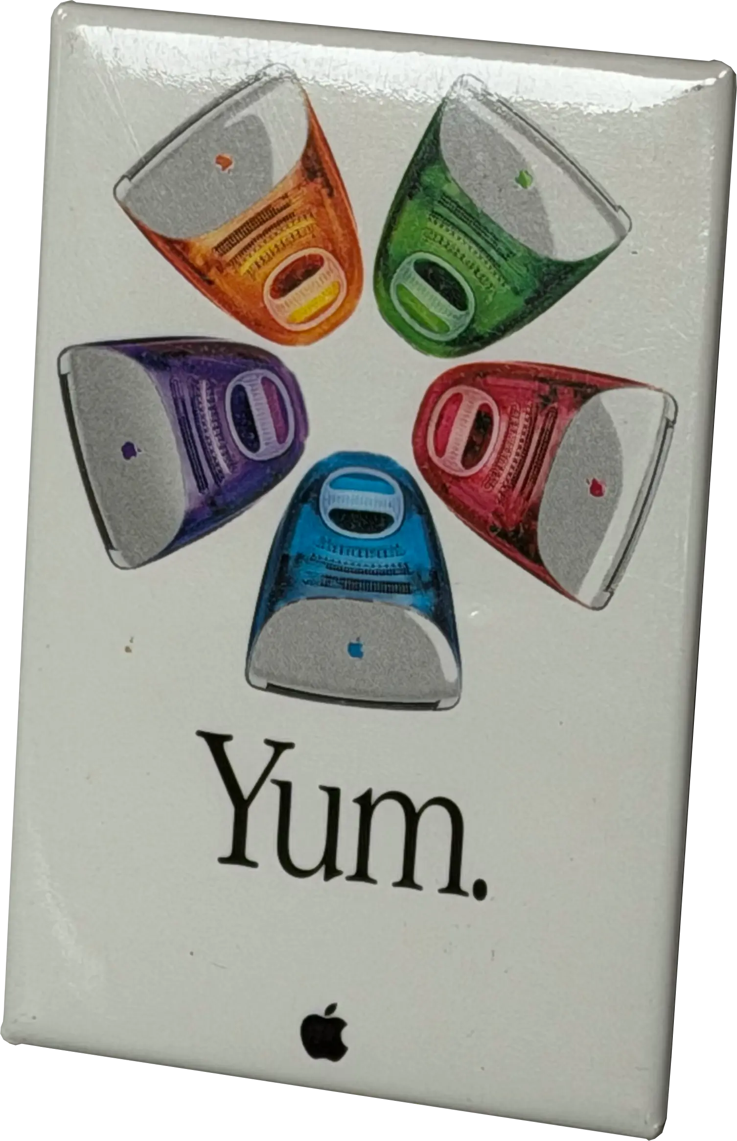 Apple iMac „Yum.“-Button