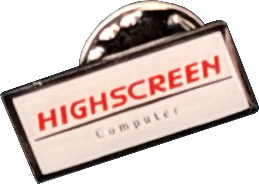 Highscreen Computer Ansteckpin