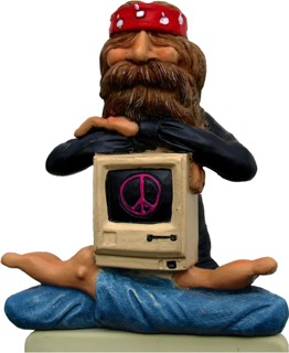 Warren Stratford – Hippie with Computer