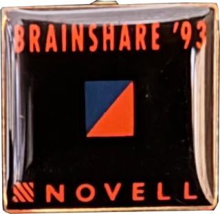 Novell BrainShare '93 Pin