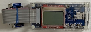 Floppy Emu Model B im Acrylgehäuse