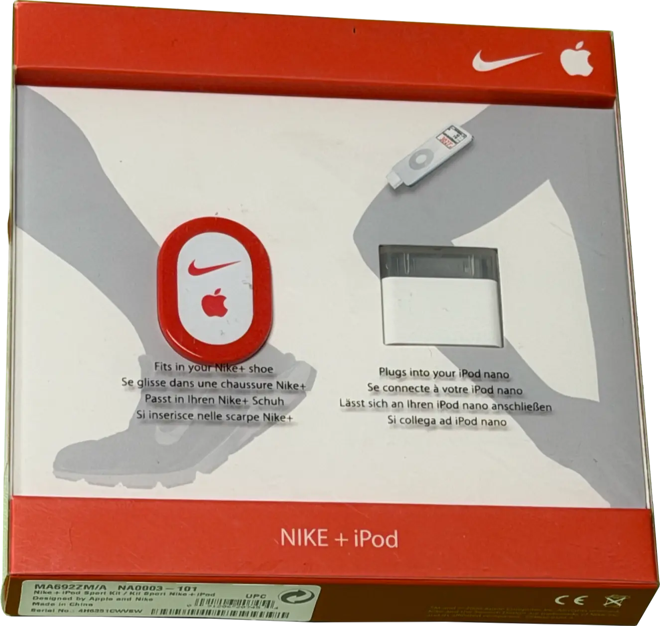 Nike + iPod Sport Kit in Originalverpackung
