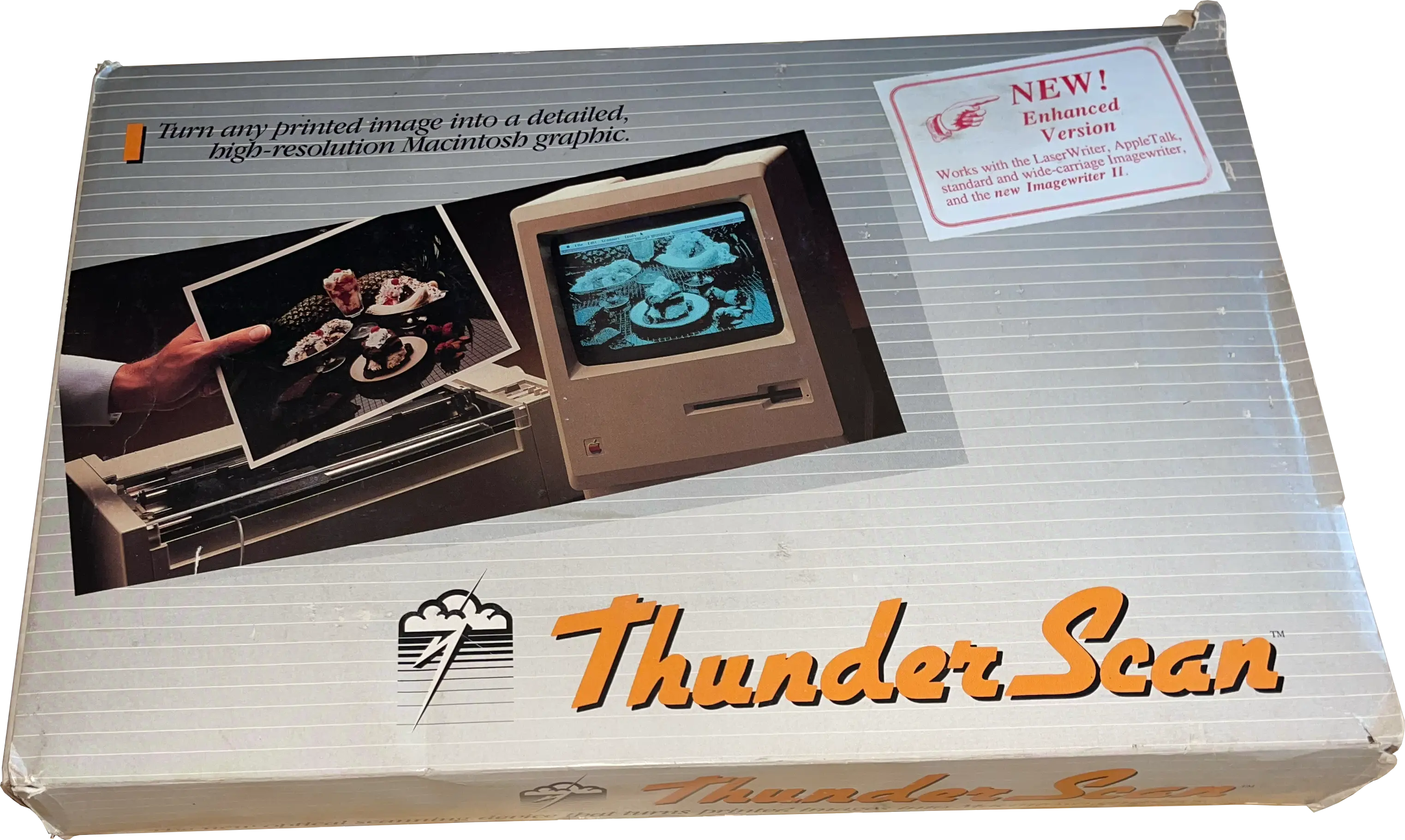 ThunderScan – Originalverpackung, perspektivische Ansicht