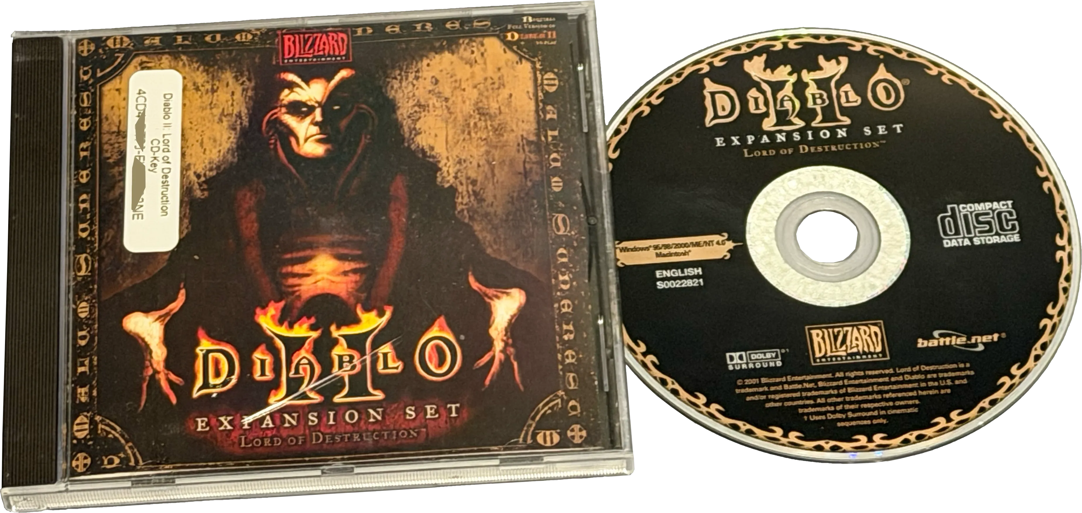 Diablo II: Lord of Destruction – englische Hybrid-CD-ROM für Macintosh und Windows mit Jewel Case