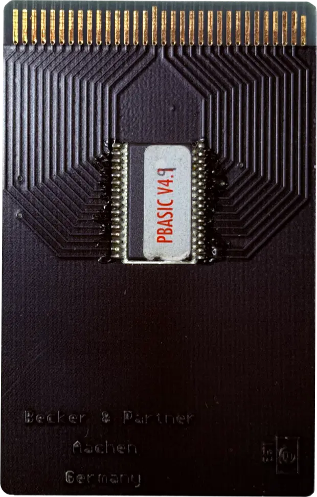 Becker-&-Partner-ROM-Karte mit PBASIC-V4.9-EPROM