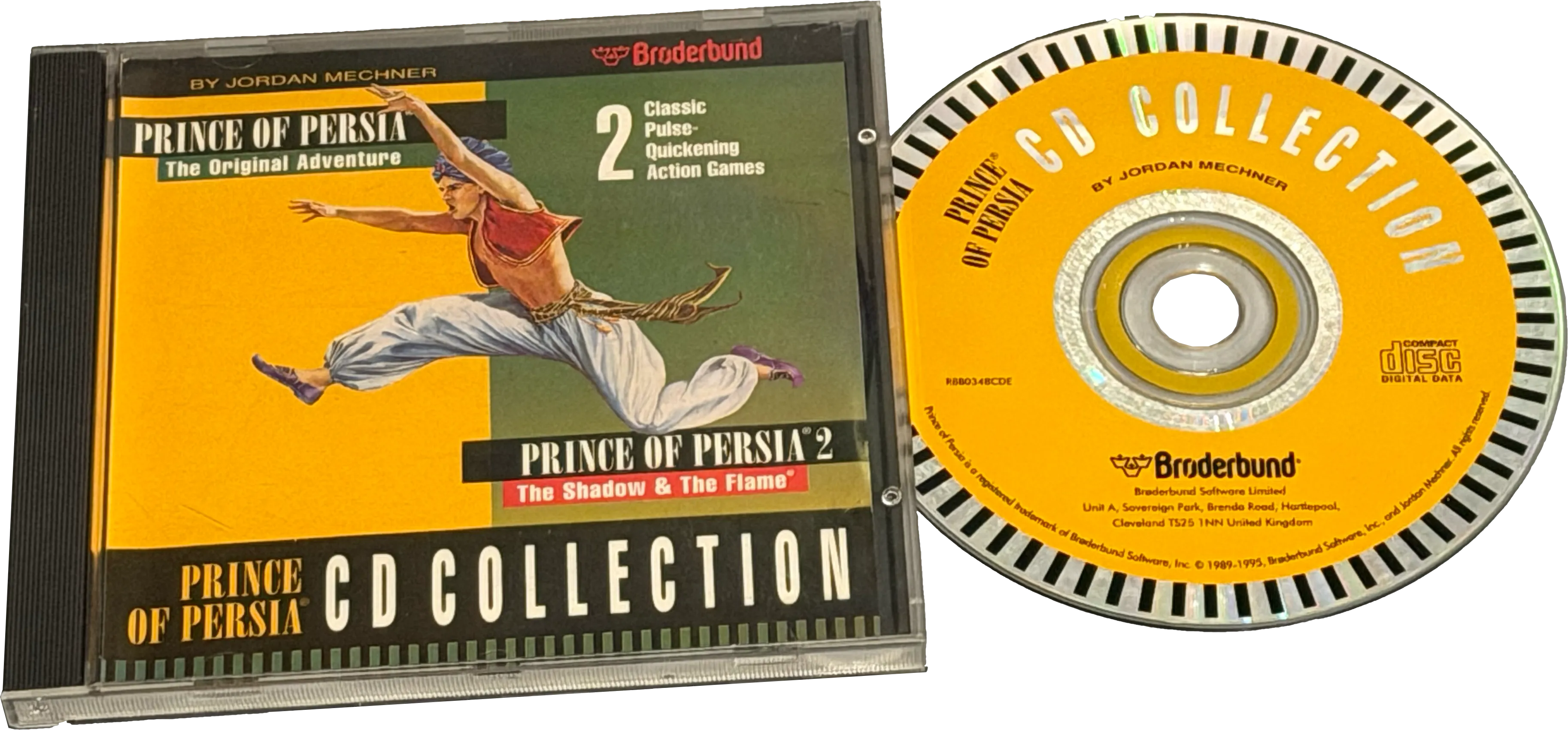 Prince of Persia CD Collection – Jewel Case und Hybrid-CD mit Prince of Persia und Prince of Persia 2