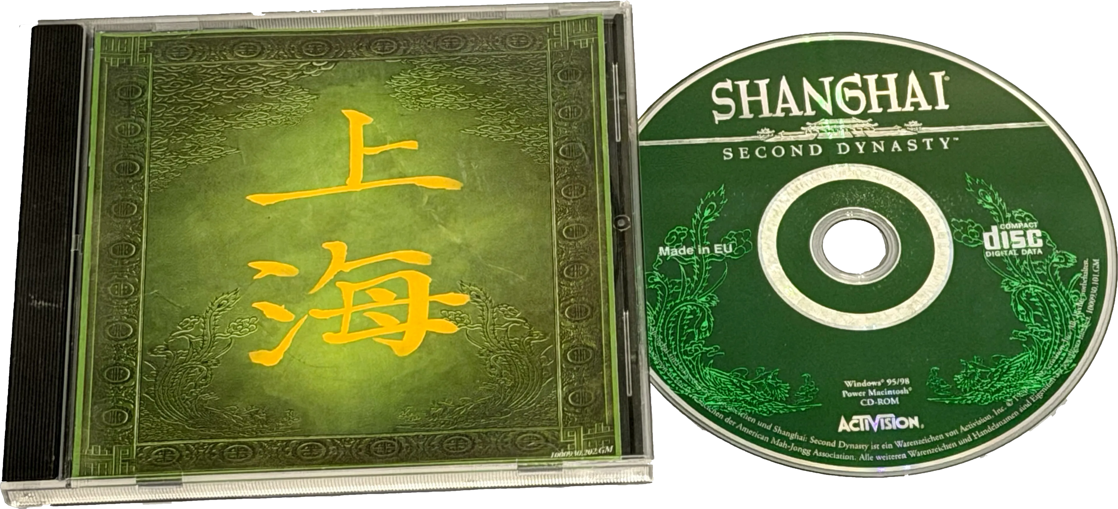 Shanghai: Second Dynasty – deutsche Hybrid-CD-ROM für Power Macintosh und Windows 95/98 mit Jewel Case