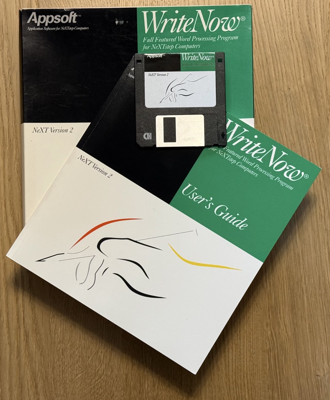 Box, Handbuch und Diskette