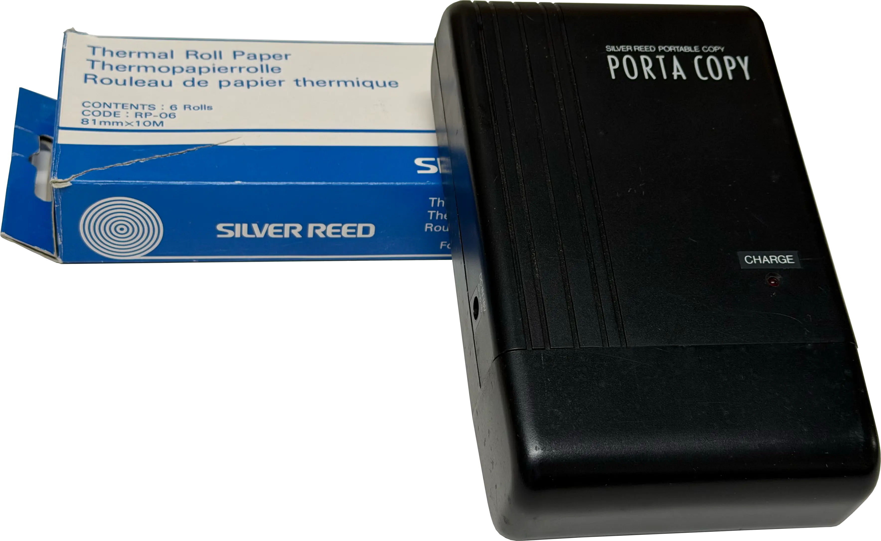 Silver Reed Porta Copy mit originaler Packung Thermopapier RPO6